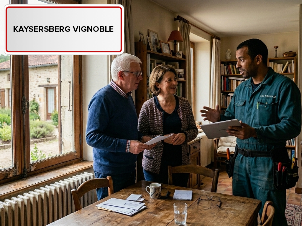 Installation de pompe à chaleur à Kaysersberg Vignoble (68240) dans le Haut-Rhin